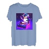 Penguin Vaporwave DJ Shirt Ästhetisch Jungen Mädchen Herren Damen T-Shirt