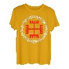 Hand Gottes Die vier Elemente slawische Symbole T-Shirt
