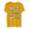Polizeiauto, lustige Sammlung von Cop-Fahrzeugen, cooler SWAT Truck T-Shirt