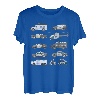 Polizeiauto, lustige Sammlung von Cop-Fahrzeugen, cooler SWAT Truck T-Shirt