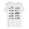 Polizeiauto, lustige Sammlung von Cop-Fahrzeugen, cooler SWAT Truck T-Shirt