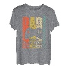 Herren dreifacher Papa Gamer Vater 3 Kinder Retro Zocker T-Shirt