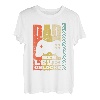 Herren dreifacher Papa Gamer Vater 3 Kinder Retro Zocker T-Shirt
