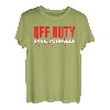 Off Duty Save Yourself Funny Police Feuerwehrmann T-Shirt