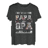 Herren Ich habe zwei Titel Papa und Opa und ich rocke sie beide T-Shirt