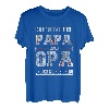 Herren Ich habe zwei Titel Papa und Opa und ich rocke sie beide T-Shirt