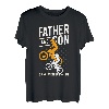 Vater Und Sohn Motorrad T-Shirt | Geschenk Biker Shirt T-Shirt