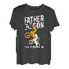 Vater Und Sohn Motorrad T-Shirt | Geschenk Biker Shirt T-Shirt