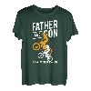 Vater Und Sohn Motorrad T-Shirt | Geschenk Biker Shirt T-Shirt