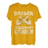 Personalisiertes Legendary Gamer Shirt Damien Name Video Gamer T-Shirt