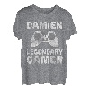 Personalisiertes Legendary Gamer Shirt Damien Name Video Gamer T-Shirt