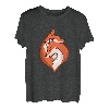 Füchse Kuschelnd in Herzform I Fuchs T-Shirt