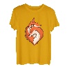 Füchse Kuschelnd in Herzform I Fuchs T-Shirt
