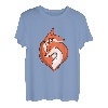 Füchse Kuschelnd in Herzform I Fuchs T-Shirt
