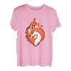 Füchse Kuschelnd in Herzform I Fuchs T-Shirt