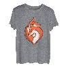 Füchse Kuschelnd in Herzform I Fuchs T-Shirt