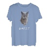 Britisch Kurzhaar Katze Katzenmotiv Damen Miau T-Shirt