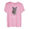 Britisch Kurzhaar Katze Katzenmotiv Damen Miau T-Shirt