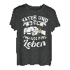 Vater und Sohn Freunde fürs Leben Bester Papa Geschenk T-Shirt