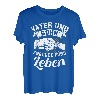 Vater und Sohn Freunde fürs Leben Bester Papa Geschenk T-Shirt