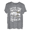 Vater und Sohn Freunde fürs Leben Bester Papa Geschenk T-Shirt