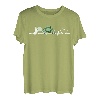 Schildkröte Herzschlag Hemd Tier für Kind/Frauen/Männer T-Shirt