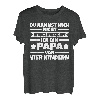 Herren Papa von vier Kindern T-Shirt