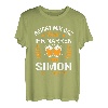 Simon Name Lustiger Spruch Geburtstag Bier Spruch T-Shirt