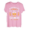 Simon Name Lustiger Spruch Geburtstag Bier Spruch T-Shirt