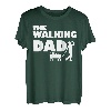 The Walking Dad I Vatertag Bollerwagen Saufen Bier Ironie T-Shirt