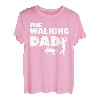 The Walking Dad I Vatertag Bollerwagen Saufen Bier Ironie T-Shirt