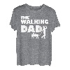 The Walking Dad I Vatertag Bollerwagen Saufen Bier Ironie T-Shirt