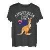 Australien Day Shirt Lustiges australisches Känguru Vintage T-Shirt