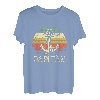 Papitän Papa und Kapitän Retro Anker Vatertag T-Shirt