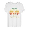 Papitän Papa und Kapitän Retro Anker Vatertag T-Shirt