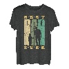 Herren Best Dad Ever Retro Papa und Sohn T-Shirt