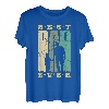 Herren Best Dad Ever Retro Papa und Sohn T-Shirt
