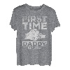 Herren First Time Daddy Est. 2022 Daddy To Be Pather New Dad T-Shirt