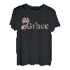 Retro Floral Grow In Grace Bibelvers Christlicher Ostertag T-Shirt