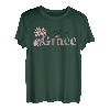 Retro Floral Grow In Grace Bibelvers Christlicher Ostertag T-Shirt