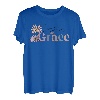 Retro Floral Grow In Grace Bibelvers Christlicher Ostertag T-Shirt