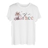 Retro Floral Grow In Grace Bibelvers Christlicher Ostertag T-Shirt
