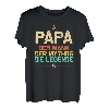 Herren Papa Der Mann Der Mythos Die Legende Vatertag Geschenk Dad T-Shirt