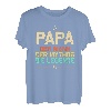Herren Papa Der Mann Der Mythos Die Legende Vatertag Geschenk Dad T-Shirt