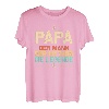 Herren Papa Der Mann Der Mythos Die Legende Vatertag Geschenk Dad T-Shirt