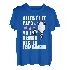 Alles Gute Papa wünscht dir deine beste Schwimmerin Vatertag T-Shirt