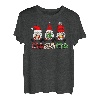 Merry Christmas Gnomes Ho Ho Ho Buffalo Plaid Passend T-Shirt