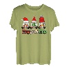 Merry Christmas Gnomes Ho Ho Ho Buffalo Plaid Passend T-Shirt
