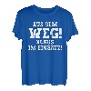 Klaus Lustiger Spruch Aus Dem Weg Vorname Name Klaus T-Shirt