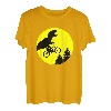Dinosaurier Rex auf dem Fahrrad Dino Rex Geschenk T-Shirt